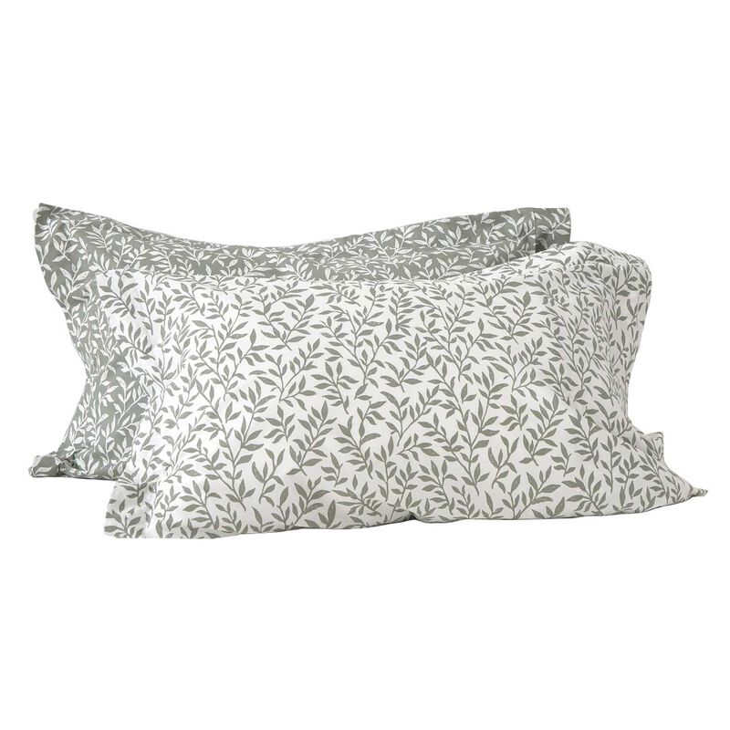 Wallace Cotton Garden Path Oxford Pillowcase Set image number 0